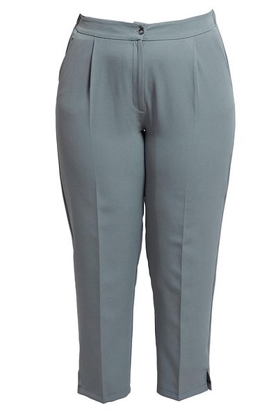Alvina High Waist Large Size Trousers - 70705
