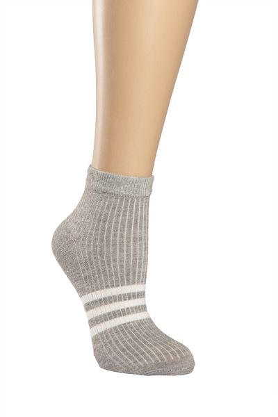 SUWEN Stripe Midi Socks