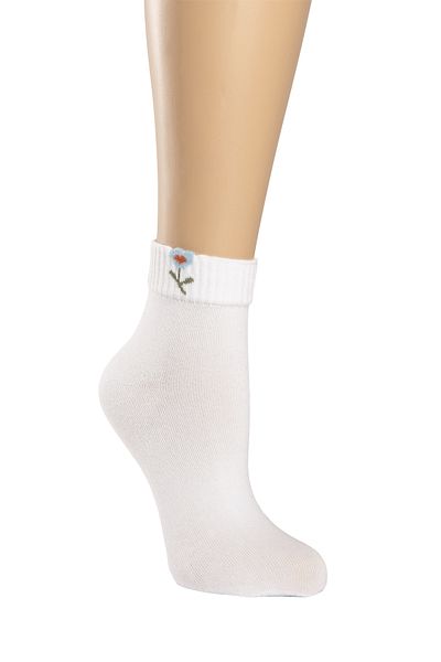 SUWEN Bloom Midi Socket Socks
