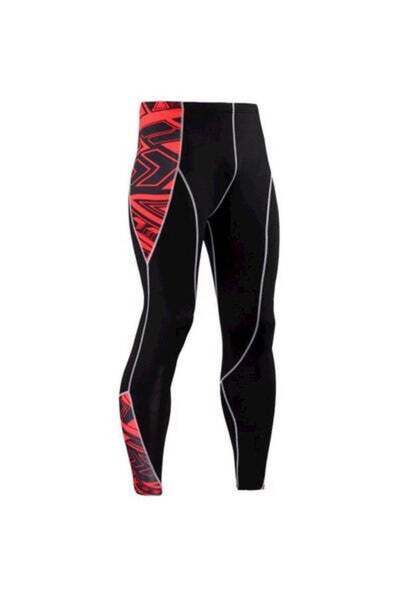 HALAMODO Men Compression Gym Workout Running Fitness Yoga Sport Wear Leggings Skinny Pants Workout