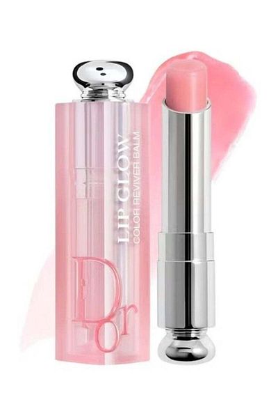Dior Addict Lip Glow Balm Shade 001 Pink Hydrating pH Activated Lip Balm