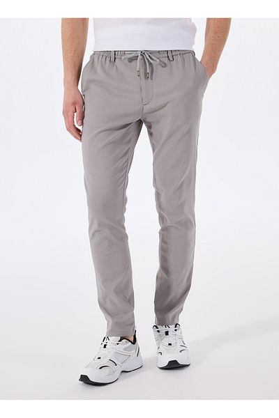 GMG FIRENZE Gmg Firenze Normal Waist Normal Leg Jogger Anthracite Men's Pants Gu25Mss01010