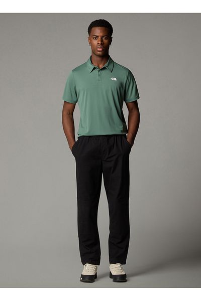 THE NORTH FACE NF0A2WAZHCH1-M TANKEN POLO - Ανδρικό μπλουζάκι πόλο με πράσινη κανονική εφαρμογή