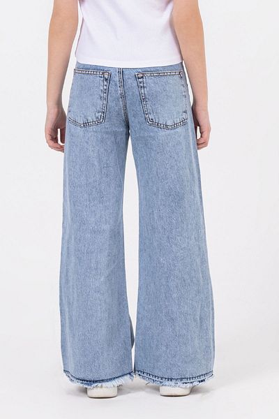 DMB BOYS & GIRLS Adjustable Waist High Waist Wide Leg Palazzo Girl's Jeans