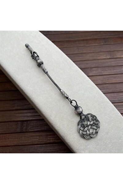 dergah tesbih Silver Braided Whip