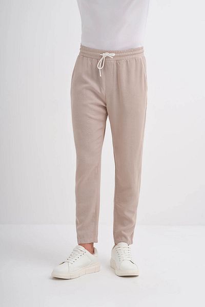 Cazador Ανδρικό παντελόνι Jogger Beige 39