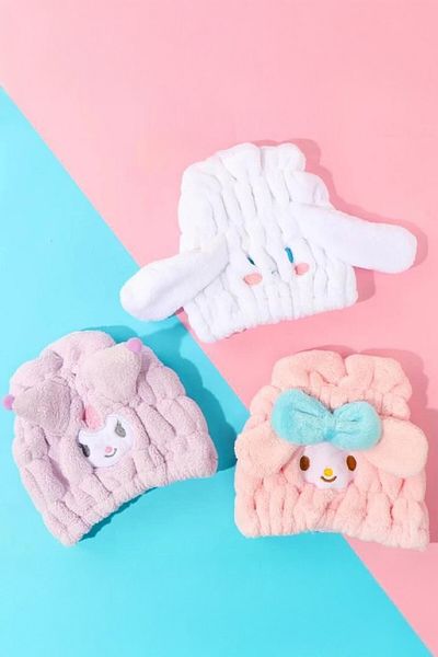 Miniso Sanrio Licensed Soft and Absorbent Hair Drying Towel