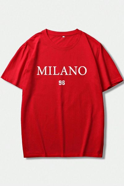 uyguntarz Férfi Milano nyomott nagyméretű póló