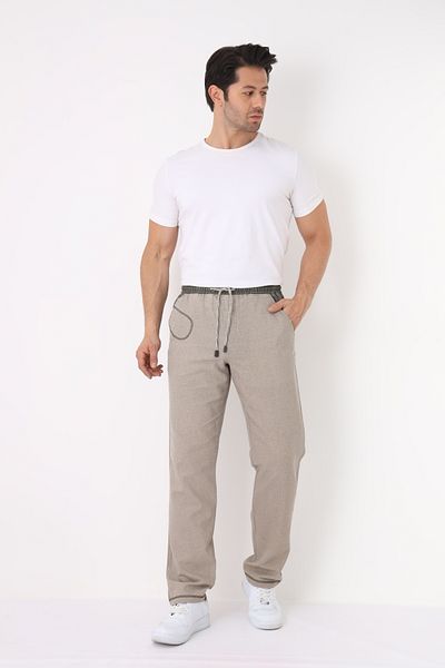 Cordial Men's Etamin Trousers Seasonal Comfortable 100% Cotton Fabric