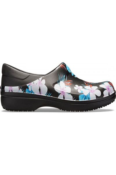 Crocs Neria Pro II Graphic Clog Black - Tropical Floral/Black 34-35 EU - W5 US