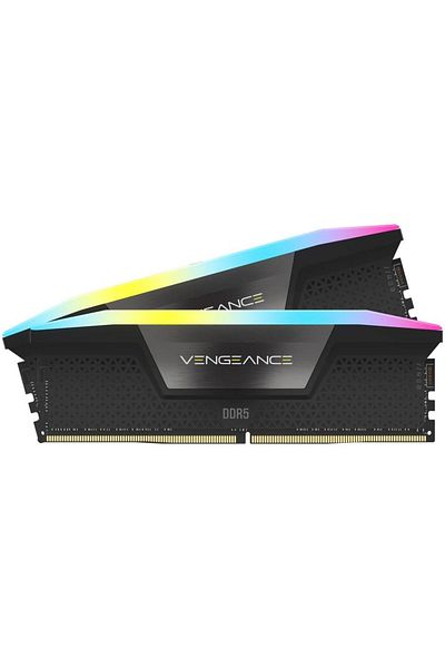 Corsair Memorie Corsair Vengeance Std PMIC, difuzor de căldură XMP 3.0 negru, 64 GB (2x32 GB), DDR5, 6000 MT/s
