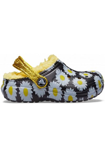 Crocs Saboti Kids' Classic Lined Vacay Vibes Clog