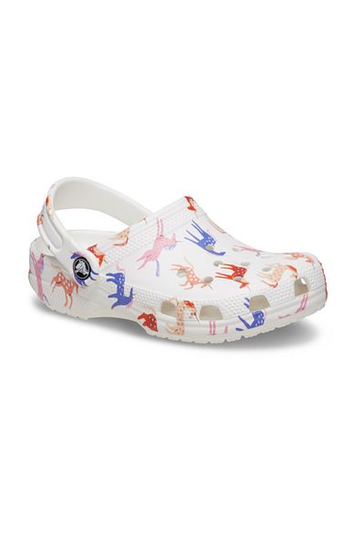 Crocs Saboti Crocs Classic Toddler Character Print Clog 20-21 EU - C5 US Alb - Unicorn