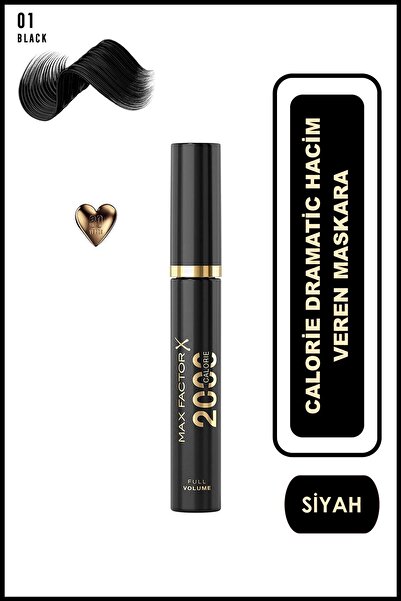 Max Factor Hacim Veren Siyah 2000 Calorie Dramatic Volume Mascara Black 50671304