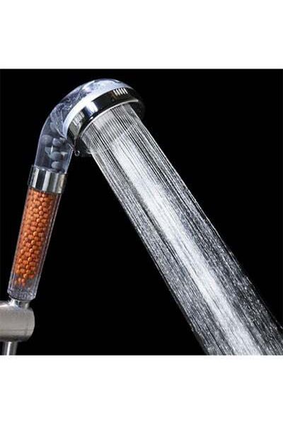 HALAMODO Filtered Hand Held Shower Head Silver 9.45x3x3cm