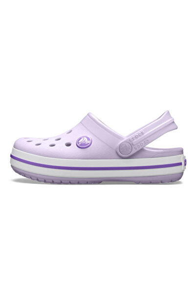Crocs Saboti crocband kid's new clog - lavender/neon purple