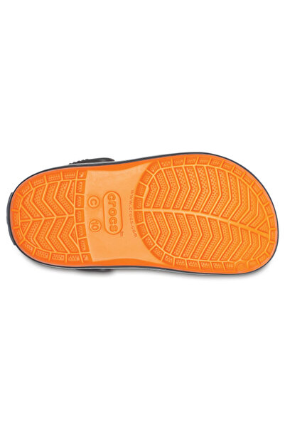 Crocs Saboti crocband kids - blazing orange/slate grey