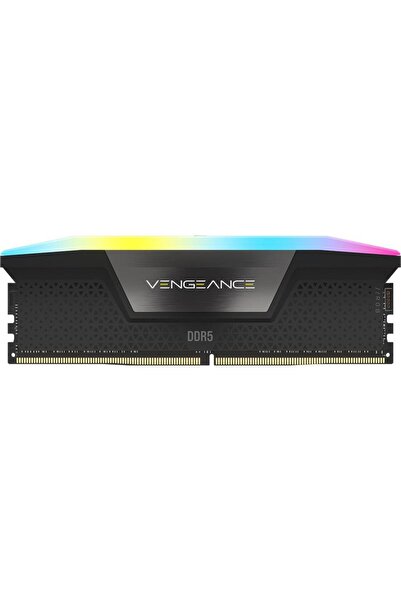 Corsair Memorie Corsair Vengeance RGB 32GB, DDR5, 6200MHz, CL36, 2x16GB, 1.40V, XMP 3.0, Negru