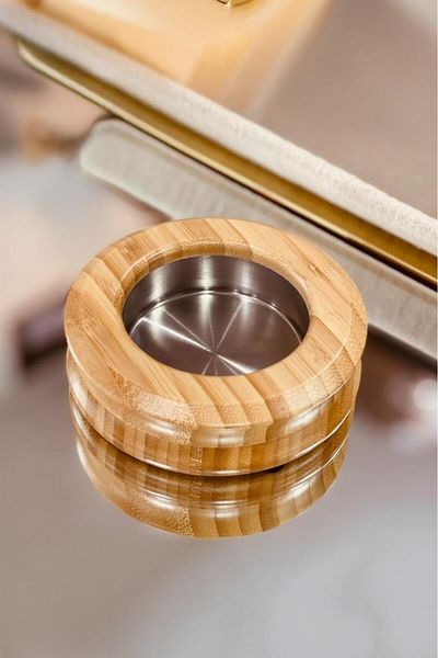MİEN Τασάκι γραφείου Bambum Natural Bamboo