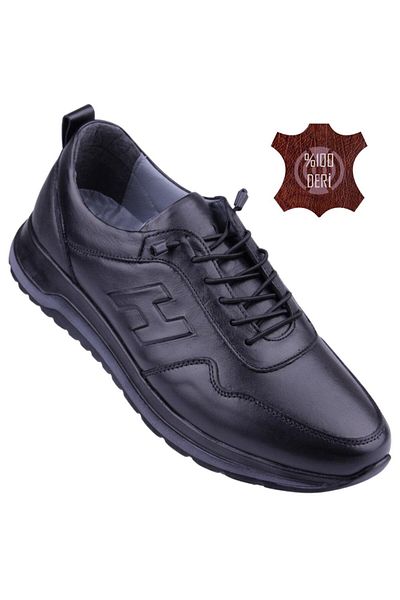 DETECTOR Genuine Leather Special Textured Design Orthopedic Ultra Light Men's Shoes (Premium Series) 198H