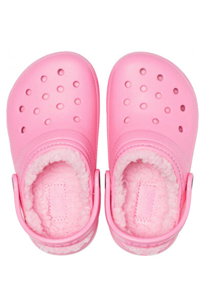 Crocs Saboti classic lined kids - pink lemonade