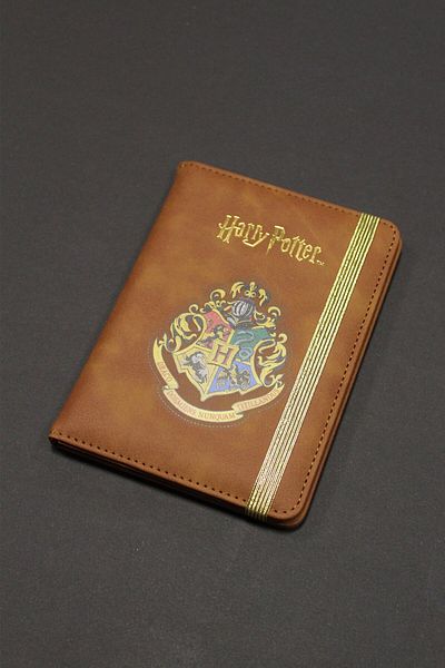 Miniso Harry Potter Licensed Banded Passport Cover - Light Brown
