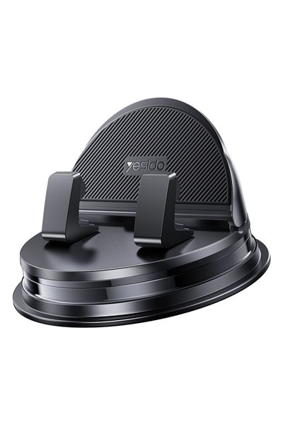 Yesido C268 Car Dashboard 360 Degree Rotating Base Phone Holder (Black)