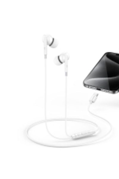 Yesido سماعة أذن سلكية YH45 رقمية مزودة بشريحة USB-C/Type-C مع ميكروفون (أبيض)