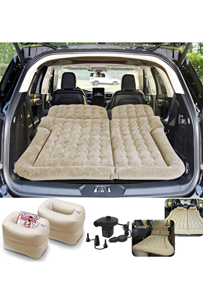 FlashHawk مرتبة هوائية لسيارات الدفع الرباعي - سرير نوم قابل للنفخ للمقعد الخ...