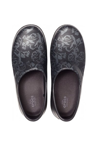 Crocs Saboți Neria Pro II Graphic - roz metalic/negru