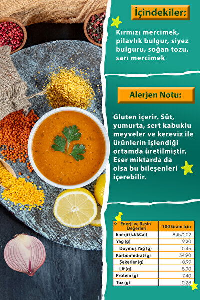 Makarna Lütfen Ezogelin Çorbası Karışımı (75 GRAM)