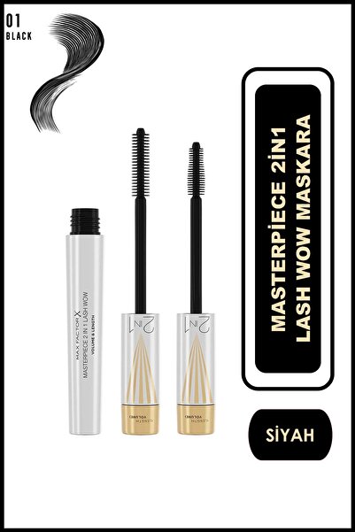 Max Factor Masterpıece 2ın1 Lash Wow Maskara