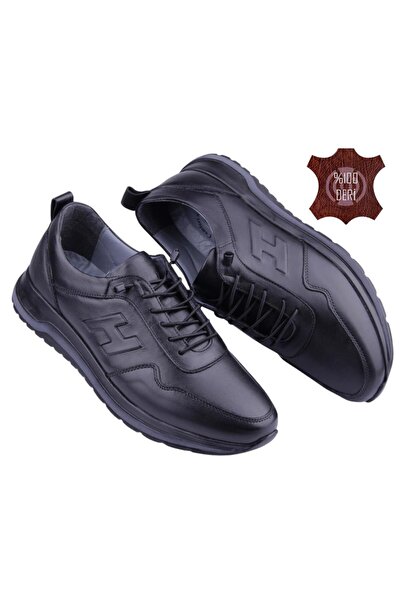 DETECTOR Γνήσιο δέρμα Ειδικής Υφής Σχεδίασης Ορθοπεδικά Υπερελαφριά Ανδρικά Παπούτσια (Premium Series) 198H