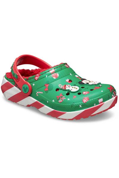 Crocs Saboti Classic Mickey Xmas Lined Clog Kids