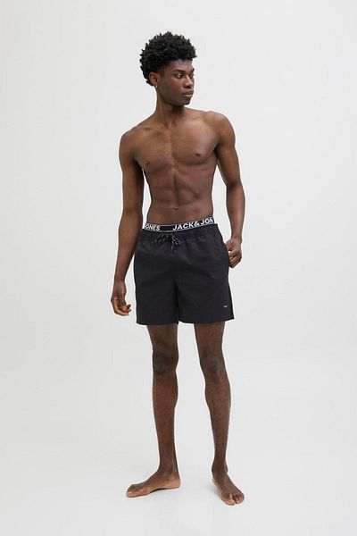 Jack & Jones Maui Sea Sortusu με λογότυπο και ελαστική μέση για άνδρες