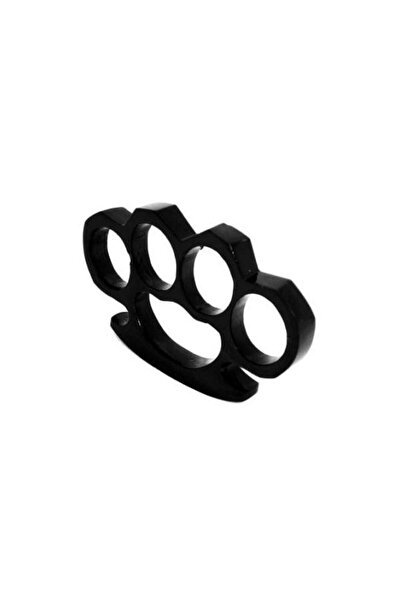 OEM Self-defense dagger with knuckle style, black - 0.5 cm thickness