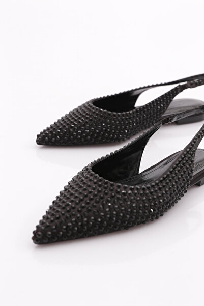 DGN Women's Ballerina Black Black Stone 41521085