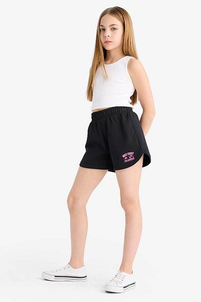 DeFacto Black Girl's Shorts E7315A8/Bk8