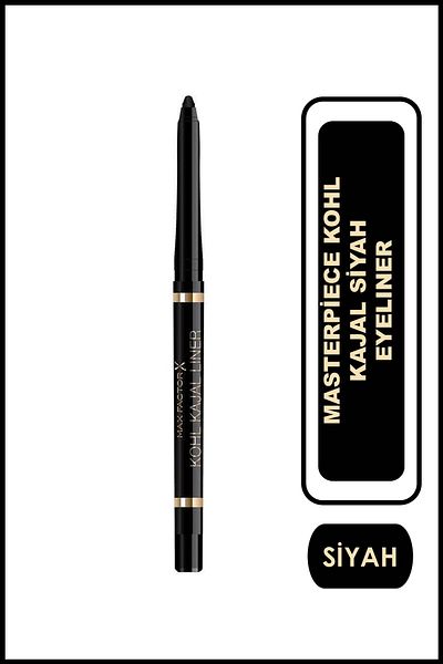 Max Factor Schwarzer Eyeliner – Masterpiece Kohl Kajal RG Black 18 IV 3607346353813