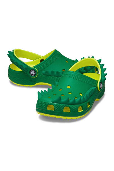 Crocs Saboti classic spikes clog kids - acidity/green ivy