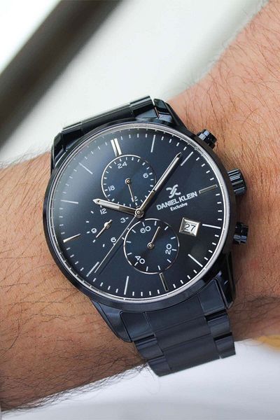 Daniel Klein Dk 350364   Men's Wrist Watch with Steel Cord