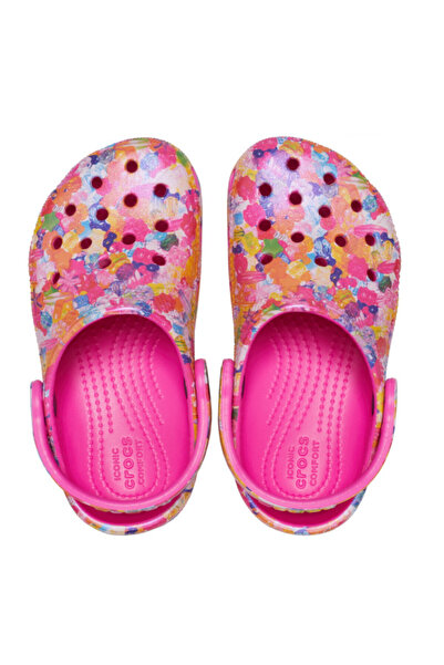 Crocs Saboti classic hyper real clog kids - multi