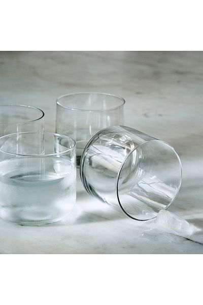 IKEA STOCKHOLM 2025 Glasses 27cl, 4-Pack Mouth-Blown Glassware by IKEA