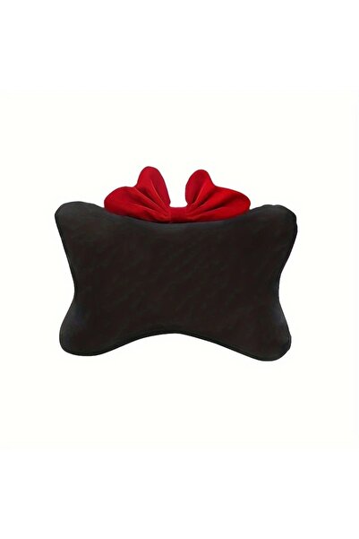 Dodemert Home Plush Headboard Neck Pillow with Bow Tie 1 Pcs (Suitable for An...