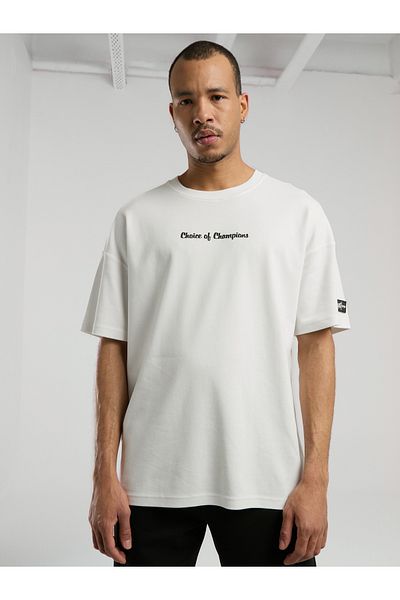 EVERLAST Λευκό ανδρικό μπλουζάκι Champions Collection