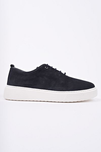 MUGGO Ανδρικά καθημερινά casual παπούτσια SEBASTIAN Lace-Up από γνήσιο δέρμα