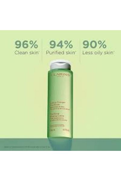 Clarins Purifying Toning Lotion - Trial Size 50ml | Travel-Friendly Refreshing Toner