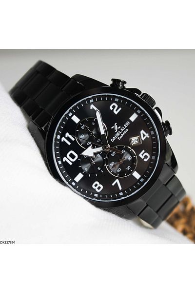 Daniel Klein Dk 337594   Men's Wrist Watch with Steel Cord
