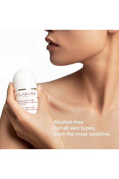 Clarins مزيل عرق لطيف 50 مل لجميع أنواع البشرة 3380810596106