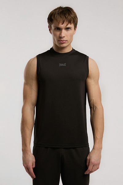 EVERLAST قميص رجالي أسود من Everfit Training Essentials